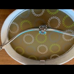 Chamilia 17.5” silver necklace with charm